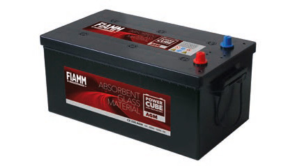 FIAMM AGM powerCUBE batteries for Commercial Vehicles