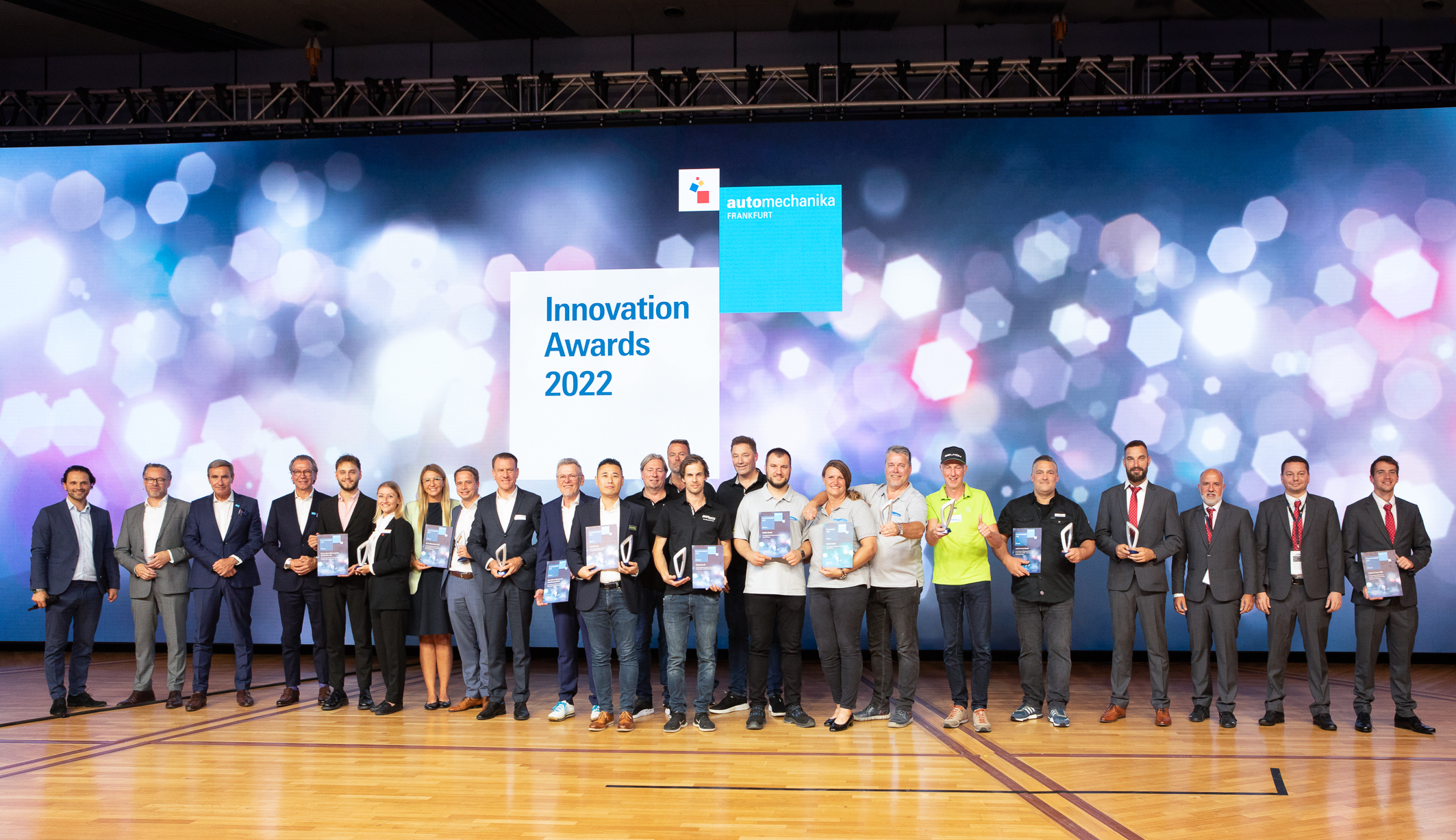 Gewinner der Innovation Awards 2022 bei der Preisverleihung