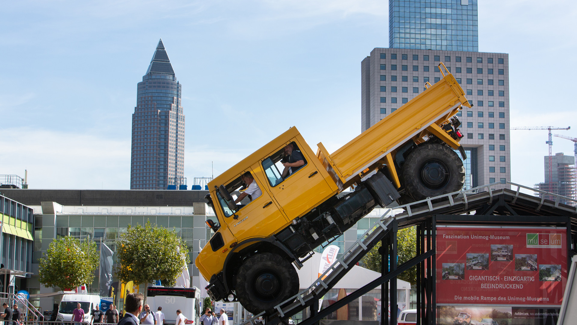 Truck at the fair ground