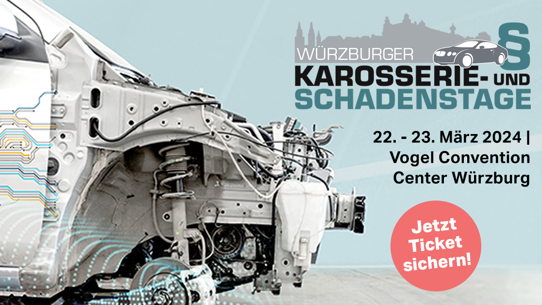 Würzburger Karosserie- & Schadenstage, 22-23. März 2024