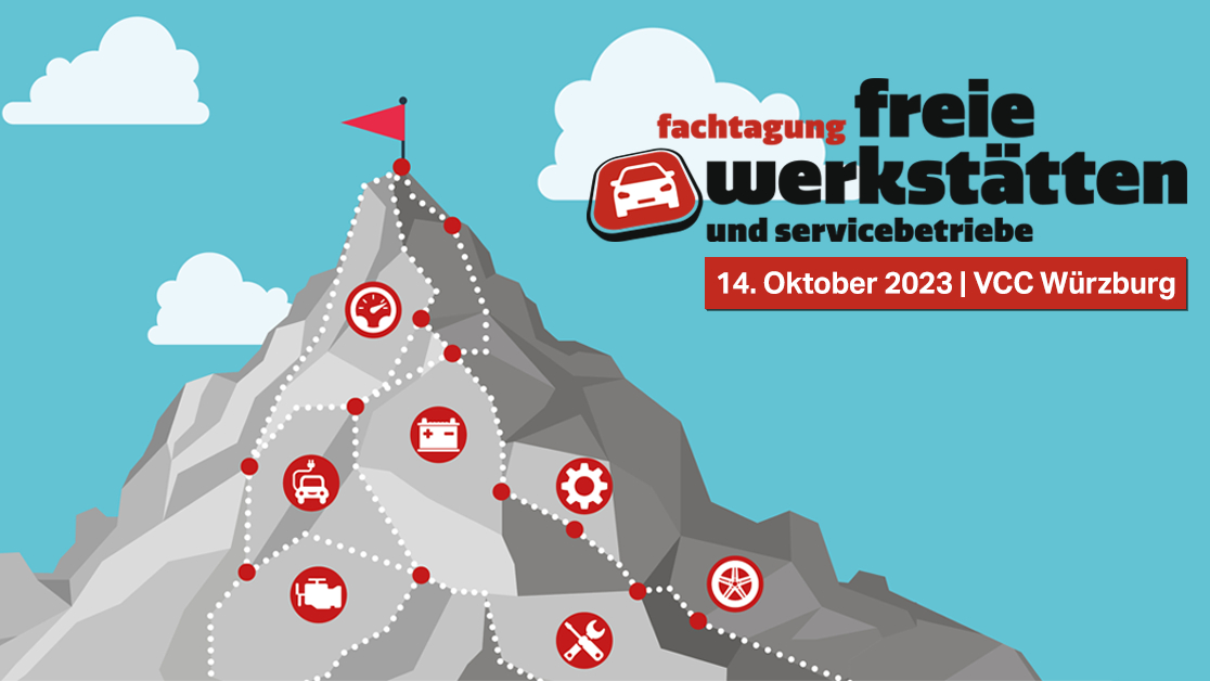 Anzeige Fachtagung Freie Werkstätten & Servicebetriebe am 14. Oktober 2023