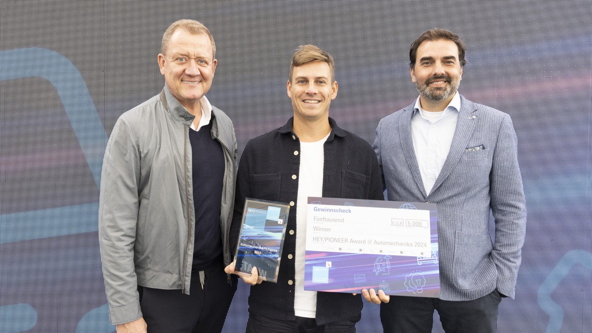 Start-ups Gewinner auf der Automechanika