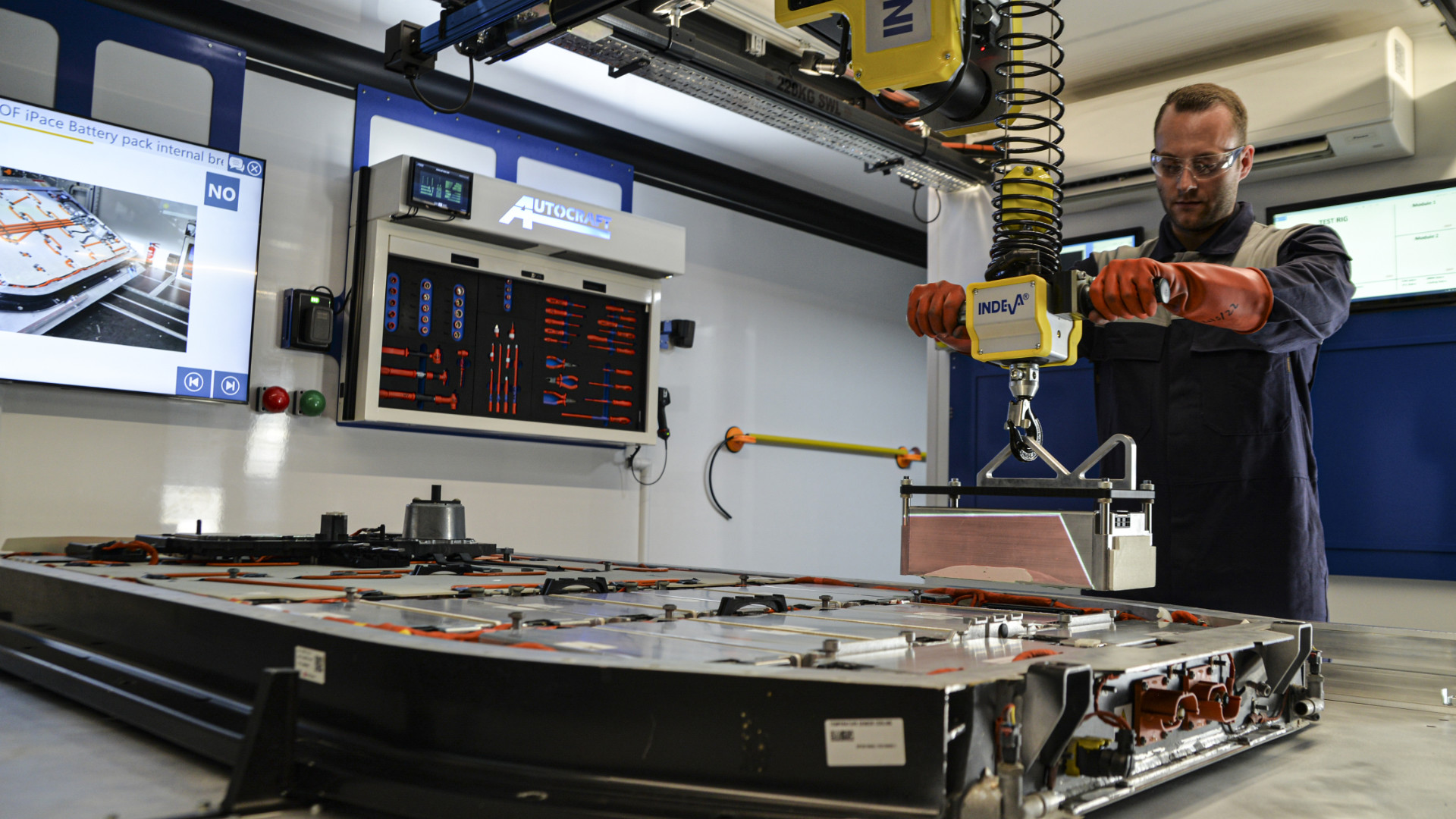 Autocraft REVIVE® EV Battery Workshops - repair and remanufacture of electric vehicle (HV) batteries for return into vehicles