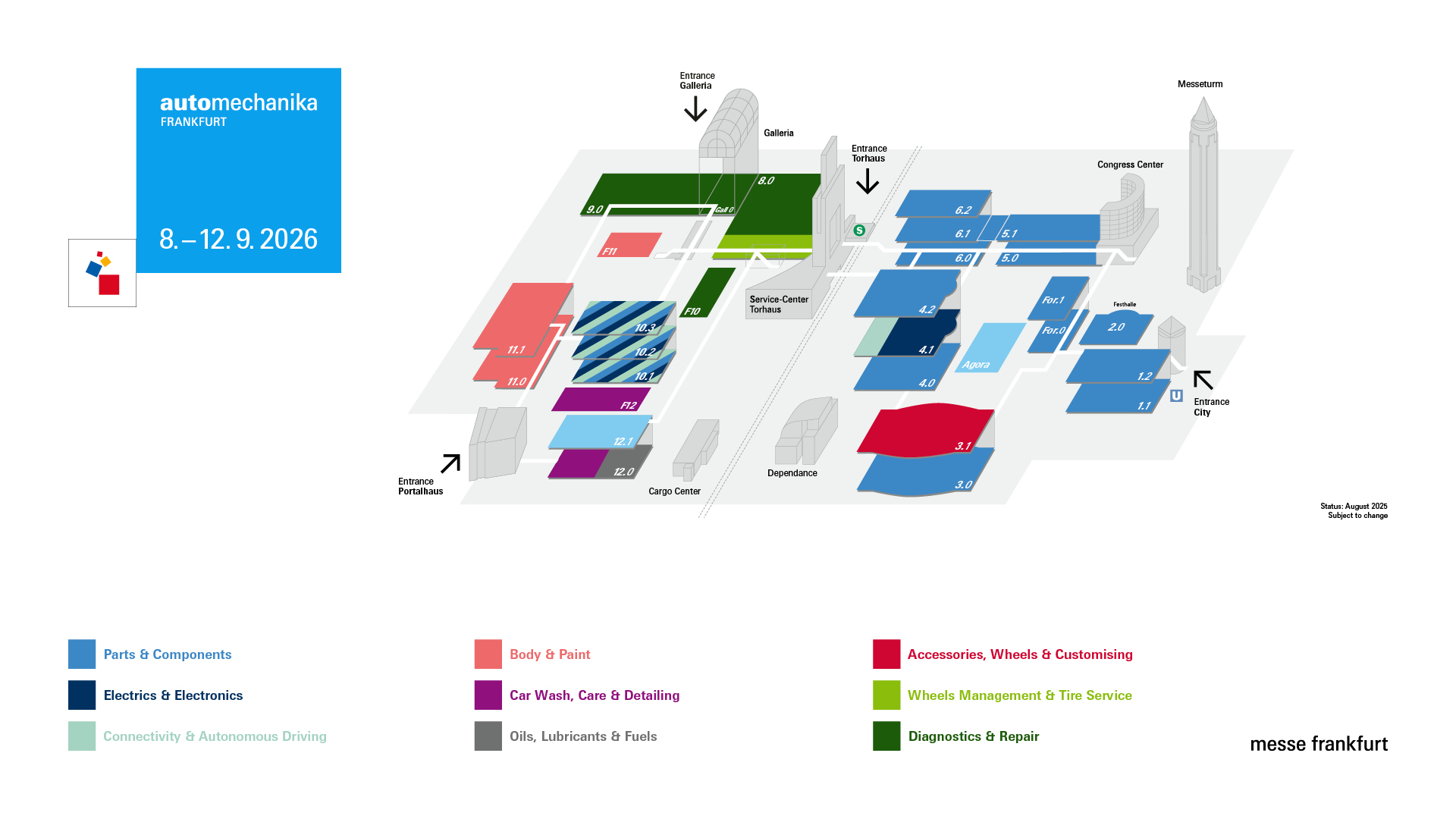 Ground plan Automechanika