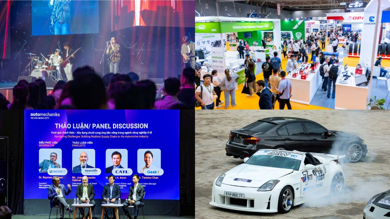 Exhibition, workshops, and entertainment at Automechanika Ho Chi Minh City 2025